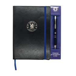 Chelsea Notebook & Pen A5 Executive Premium OFFICIAL Football Gift