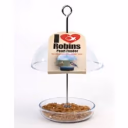Jacobi Jayne Robins Pearl Feeder, Hanging/Freestanding, Transparent, Polycarbonate (PC), Cap