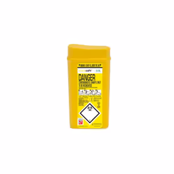 Sharps Bin, Biohazard, Needle Waste Box - 0.2 Litre
