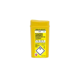Sharps Bin, Biohazard, Needle Waste Box - 0.2 Litre