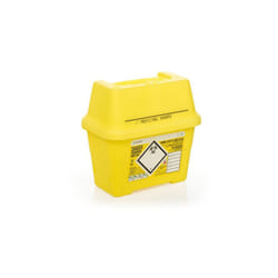 Sharps Bin, Biohazard, Needle Waste Box - 2 Litre