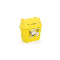 Sharps Bin, Biohazard, Needle Waste Box - 3 Litre