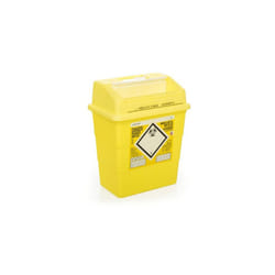 Sharps Bin, Biohazard, Needle Waste Box - 13 Litre
