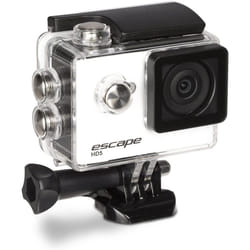 Kitvision Escape HD5 720p HD Waterproof Action Camera/Action Cam with Mounting Accessories, 30 fps/5 MP, HD Video with Single Shot, Timed, Burst and