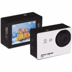 Kitvision Escape HD5 720p HD Waterproof Action Camera/Action Cam with Mounting Accessories, 30 fps/5 MP, HD Video with Single Shot, Timed, Burst and