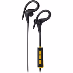 KitSound Race Headset Wireless Ear-hook Sports Bluetooth Black, Yellow