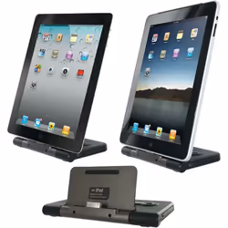 Apple Dock Stand and Portable Backup Battery 8 Hour for 30 Pin iPhone iPad iPod