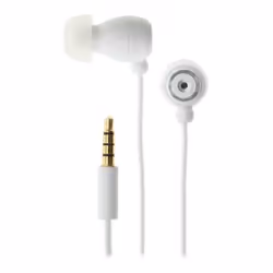 KitSound bring you these super cool metal ear-buds in white. that not only deliver high velocity sound. but they will make yo ...