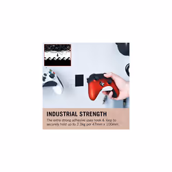 Brand | Eco Heavy Duty Tape | Cut-to-Length Industrial Extra Strong Double Sided Hook & Loop Self Adhesive Tape Perfect for Room DÃ©cor & Home, Office