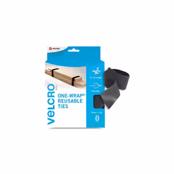 VELCRO Brand | One-Wrap Reusable Ties | Multi-Purpose Ties Perfect Desk Accessories for Cable Management & Home Improvement | ...
