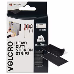 Brand | Heavy Duty Stick On Strips | Industrial Strength Double Sided Hook & Loop Self Adhesive Strips Perfect for Room DÃ©co ...