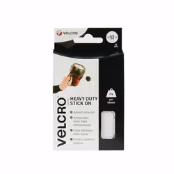 Velcro VEL-EC60249, White, 45 mm, 6 pc(s), Box
