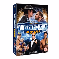 WWE WrestleMania 27, DVD, Sports, 2D, 517 min, 3 discs, Sport