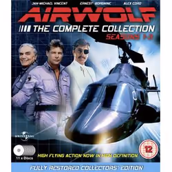 Fabulous Films Airwolf (1-3), Series, Blu-ray, Coloured, English, Action, Drama, 2D
