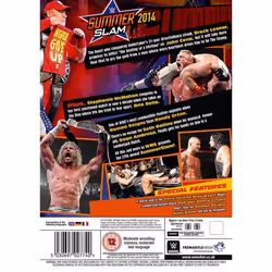 WWE Summerslam 2014 DVD German, English, French