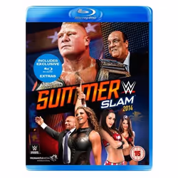 WWE Summerslam 2014 Blu-ray English