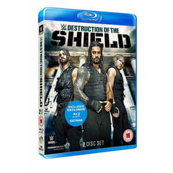 WWE The Destruction Of The Shield Blu-ray English
