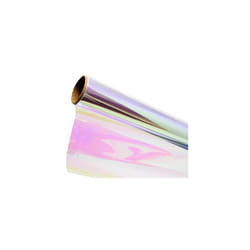70cm x 2m Florist Flower Iridescent Film Cellophane Gift Wrap Perfect for DIY Flower Bouquet Wrap Wedding Birthday Present Gift Package Wrapping