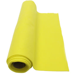 Soft Texture Felt Sheet Supplied on a Roll for Textile Fabrics DIY Craftwork Sewing Patchwork, Arts and Crafts, Colour Roll, Yellow Colour 45cm x 2.5m