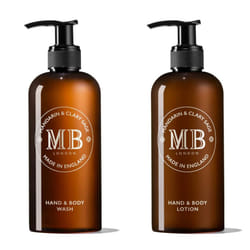 Molton Brown Mandarin & Clary Sage Hand / Body Wash & Body Lotion Set