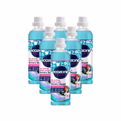 6 x Ecozone Pro-Active Sports Wash Laundry Liquid 16 Washes 740ml