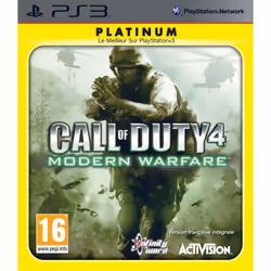 Activision Call of Duty 4: Modern Warfare Platinum, PS3, PlayStation 3, Multiplayer mode, M (Mature)