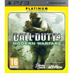 Activision Call of Duty 4: Modern Warfare Platinum, PS3 English PlayStation 3