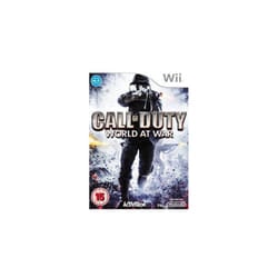 Call of Duty World at War Nintendo Wii Game