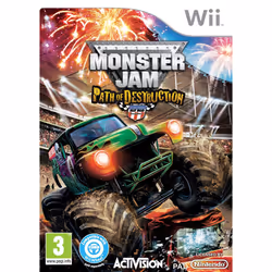 Activision Monster Jam : Path of Destruction, Wii, E (Everyone), Physical media