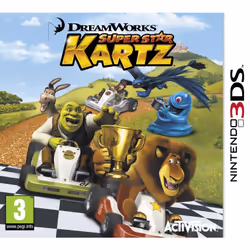 Activision DreamWorks Super Star Kartz, Nintendo 3DS, Nintendo 3DS, Multiplayer mode, E (Everyone)
