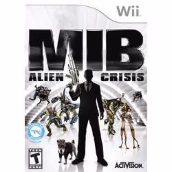 Activision Men In Black: Alien Crisis, Wii, Wii, Multiplayer mode, T (Teen)