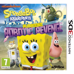 Activision Bob l'Eponge : La Vengeance Robotique de Plankton, Nintendo 3DS, E10+ (Everyone 10+), Physical media