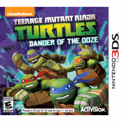 Activision Teenage Mutant Ninja Turtles: Danger of the Ooze, 3DS, Nintendo 3DS, E10+ (Everyone 10+)