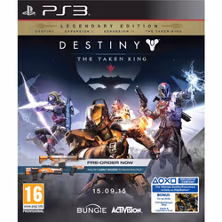 Activision Destiny: The Taken King, PlayStation 3, Multiplayer mode, T (Teen), Physical media
