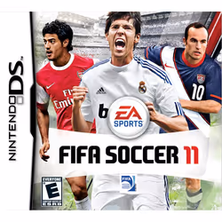 Electronic Arts FIFA Soccer 11, NDS, Nintendo DS, Multiplayer mode, E (Everyone)