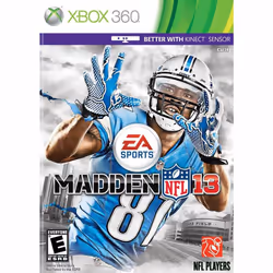 Electronic Arts Madden NFL 13, Xbox 360, Multiplayer mode, E (Everyone)