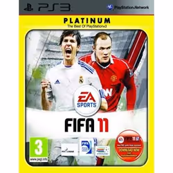 Electronic Arts FIFA 11 Platinum, PlayStation 3, PlayStation 3, Multiplayer mode, E (Everyone)