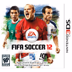 Electronic Arts FIFA 12, 3DS, Nintendo 3DS, Multiplayer mode, E (Everyone)