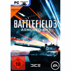 Electronic Arts Battlefield 3 Armored Kill, PC, PC, Multiplayer mode, AO (Adults Only)