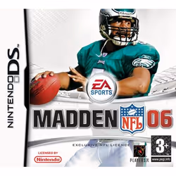 Electronic Arts Madden NFL 06, NDS, Nintendo DS, Multiplayer mode, E (Everyone)