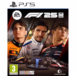 Electronic Arts F1 25, PlayStation 5, Multiplayer mode, RP (Rating Pending), Physical media