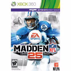 Electronic Arts Madden NFL 25, Xbox 360, Xbox 360, Multiplayer mode, E (Everyone)