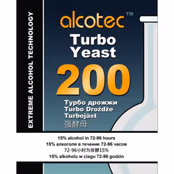 Alcotec 200 TT Turbo Yeast Commercial Use High Alcohol fermentaion