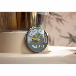 Valiant Magnetic Thermometer for Stoves and Log Burners in Green