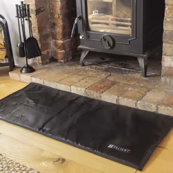 Valiant Fireside Protective Hearth Mat - 98cm x 43cm