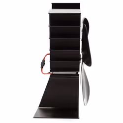 Valiant Stove Fan & Log Burner Premium IV 4-Blade Heat Powered Black
