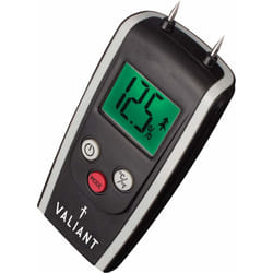 Valiant Digital Moisture Meter for Firewood/Timber and Brickwork Black