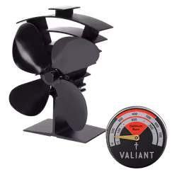Valiant Premium IV Stove Fan and Magnetic Thermometer