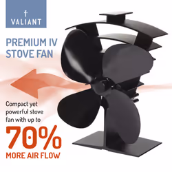 Valiant Premium IV Stove Fan and Magnetic Thermometer