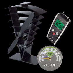 Valiant Vanquish Stove Fan, Thermometer and Moisture Meter